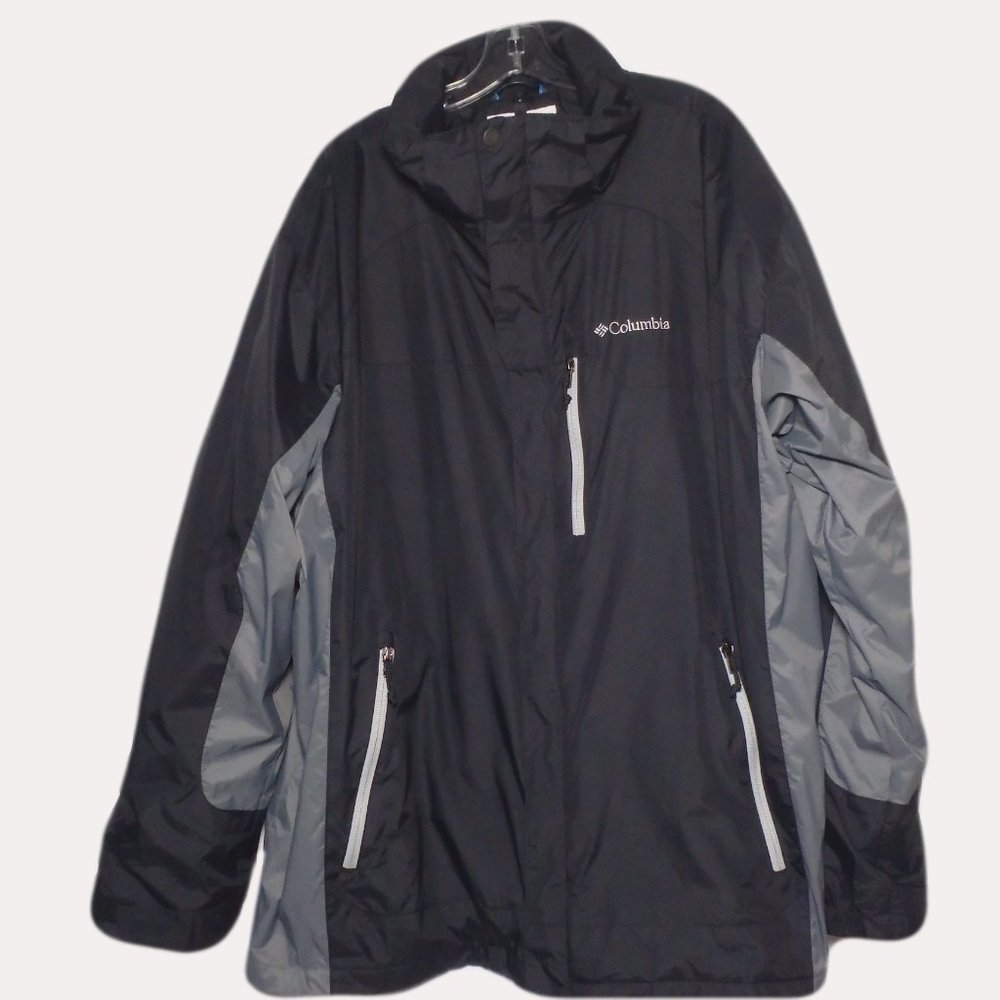 Columbia Men's Interchange Black Jacket Size XXL
